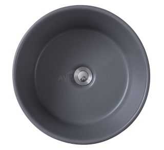 Накладная раковина Avimano Emotion 1243013 40см серый матовый